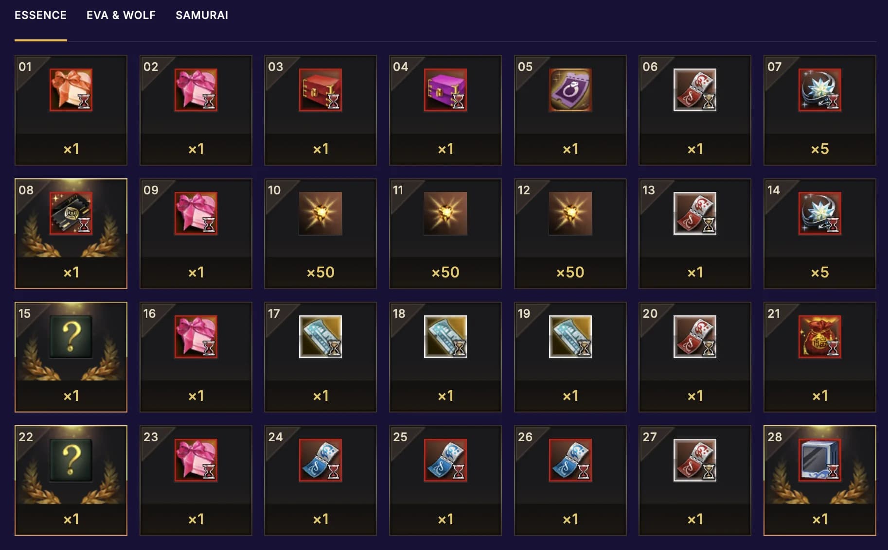 📅 New calendar - the coupon for internal use has been pushed all the way to day 15