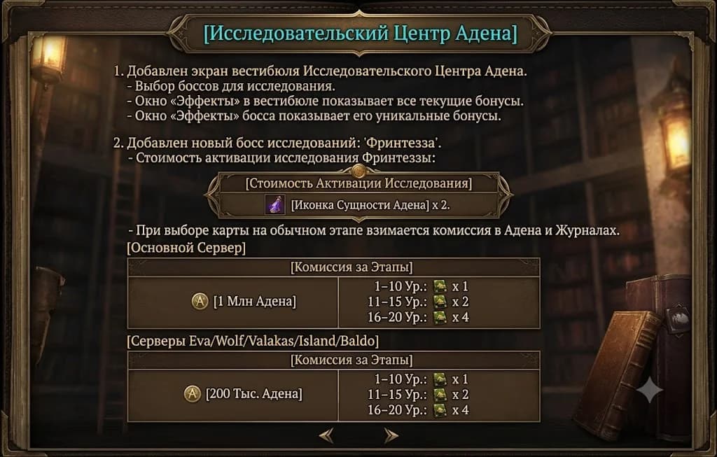 Обновление Лаборатории Адена — изображение 1