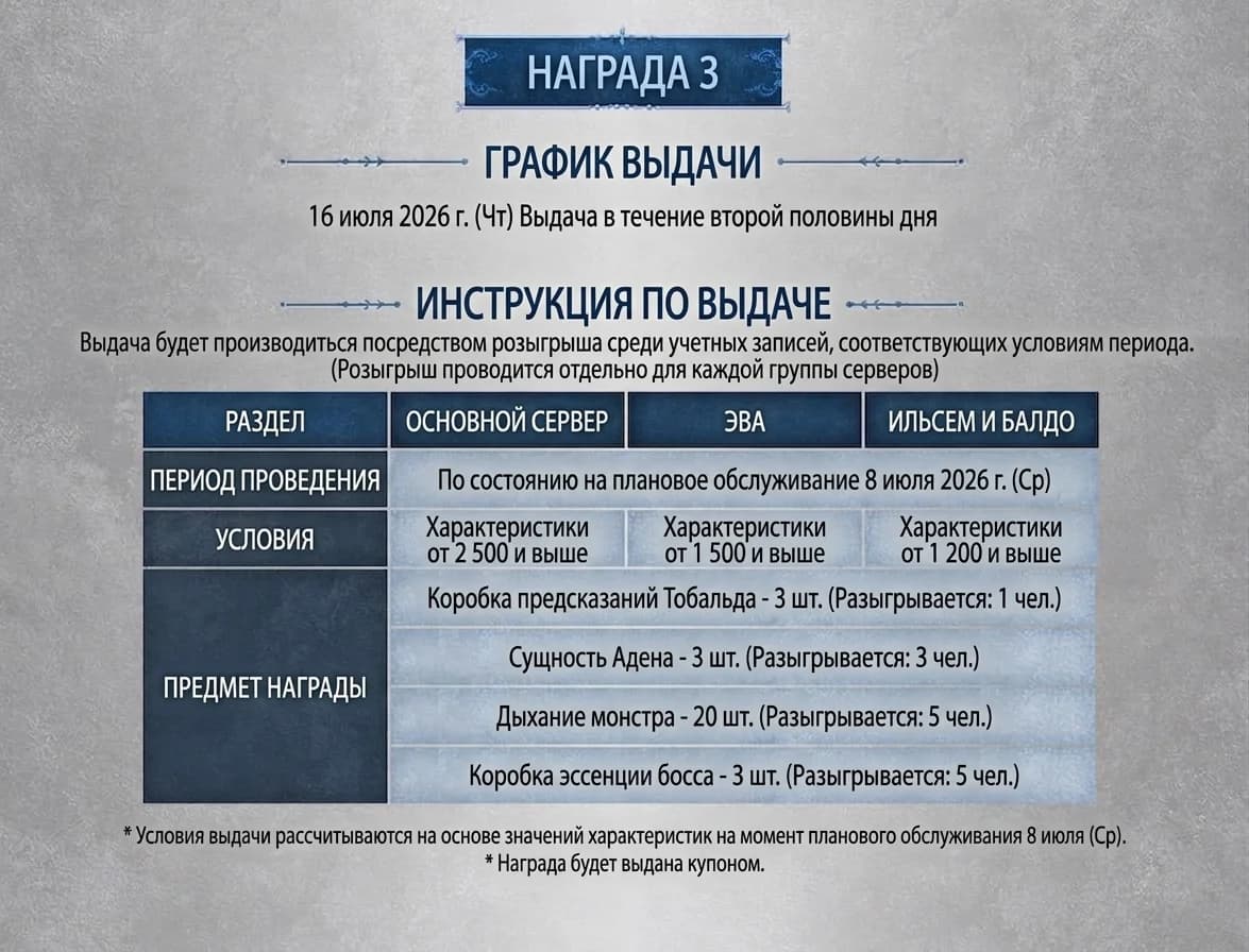 Обновление в Корее от 01.07.2026 перезагрузка Класса Гномов — изображение 4