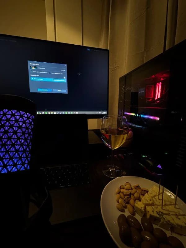 The plan for the evening is set, we begin suffering in about 20 minutes😅